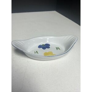 Maxam‎ Italy ITALIAN DAISY Au Gratin Dish 8 3/4"